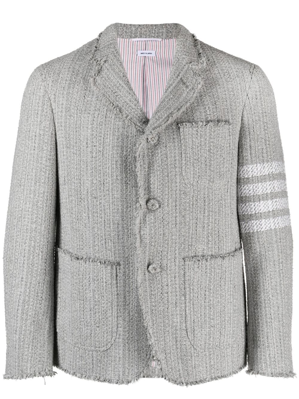 Thom Browne 4-Bar Stripe blazer - Grey von Thom Browne