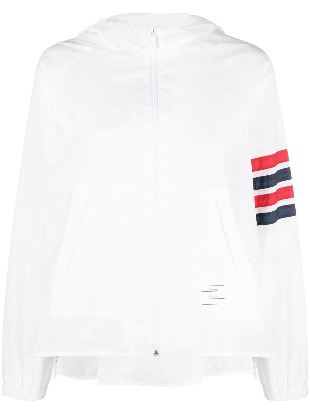 Thom Browne 4-Bar Stripe jacket - White von Thom Browne