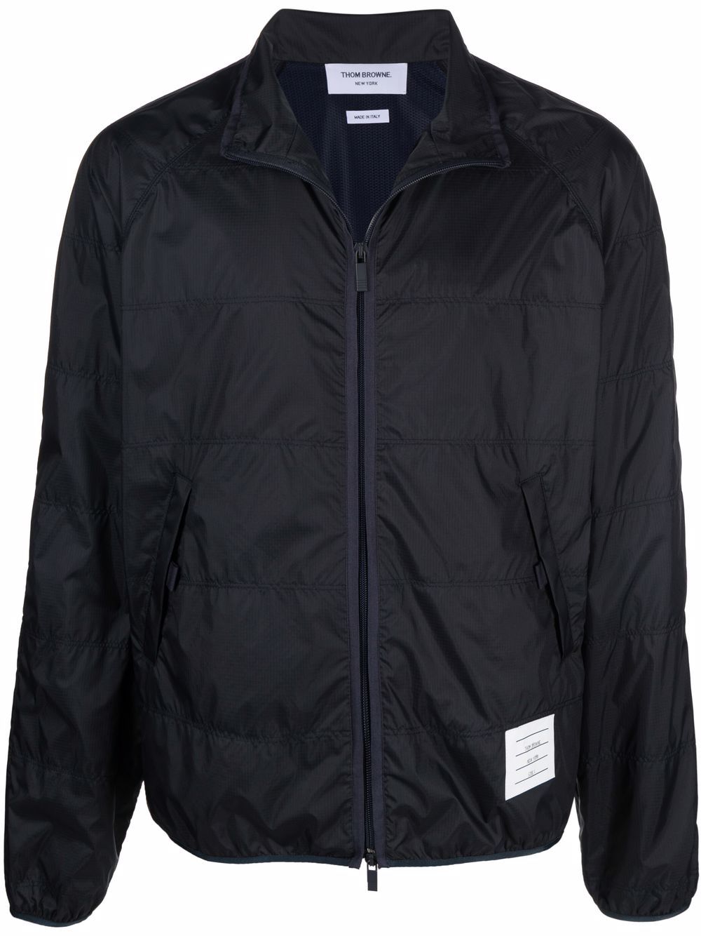 Thom Browne 4-Bar Tag lightweight jacket - Blue von Thom Browne