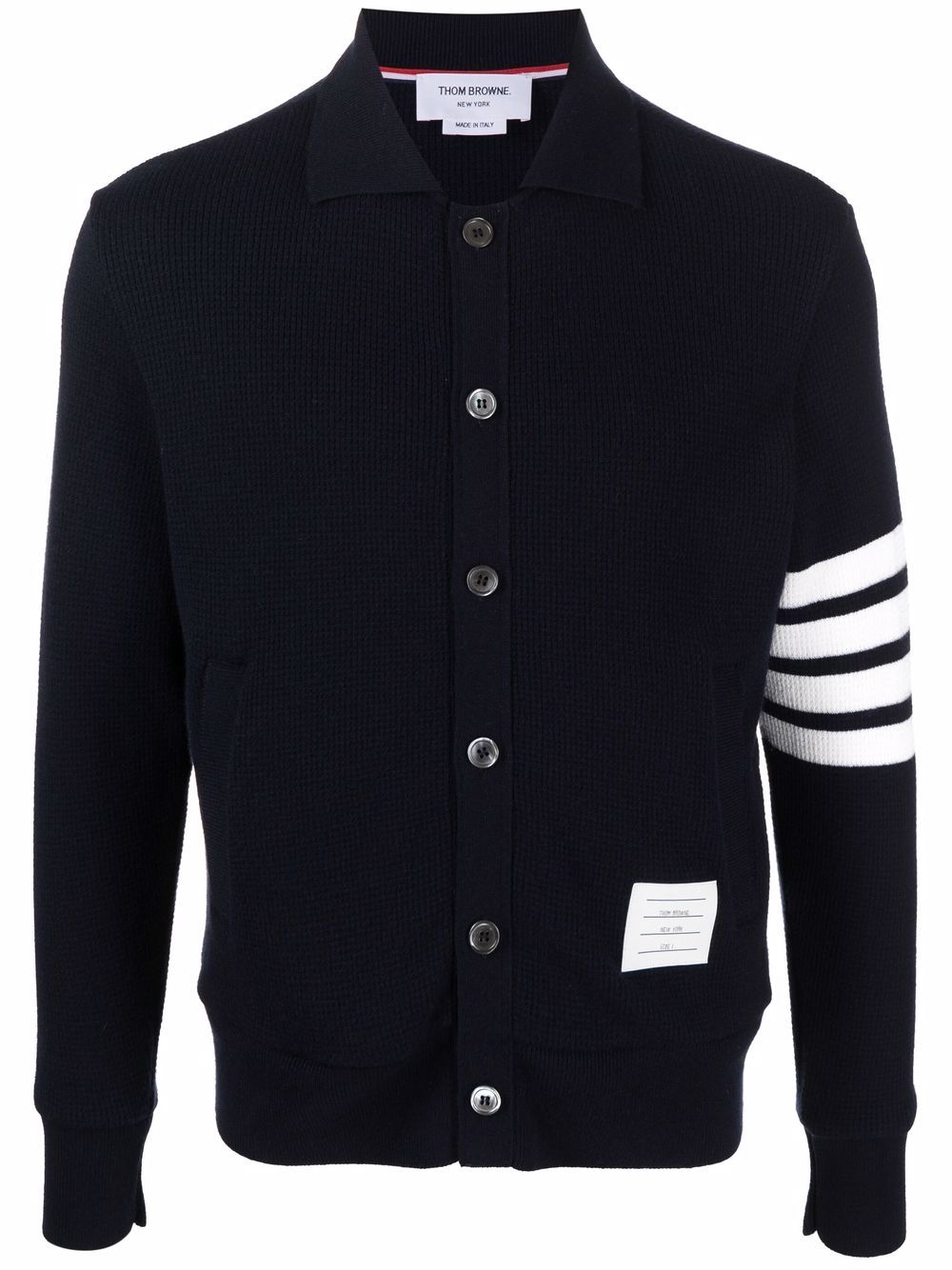 Thom Browne 4-Bar cashmere cardigan - Blue von Thom Browne