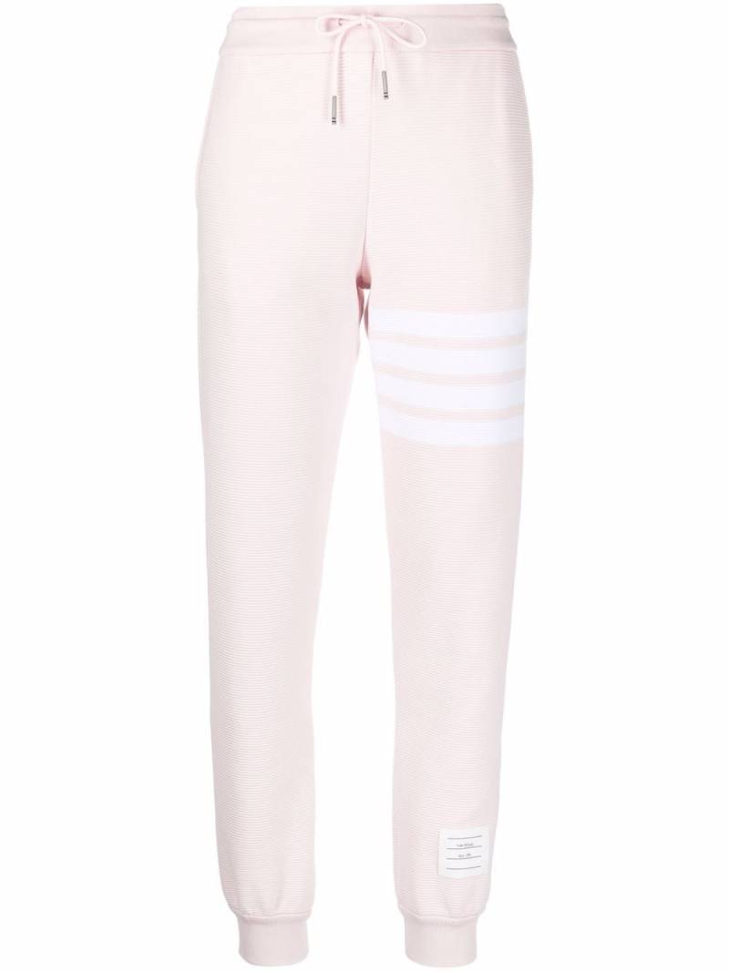 Thom Browne 4-Bar cotton sweatpants - Pink von Thom Browne