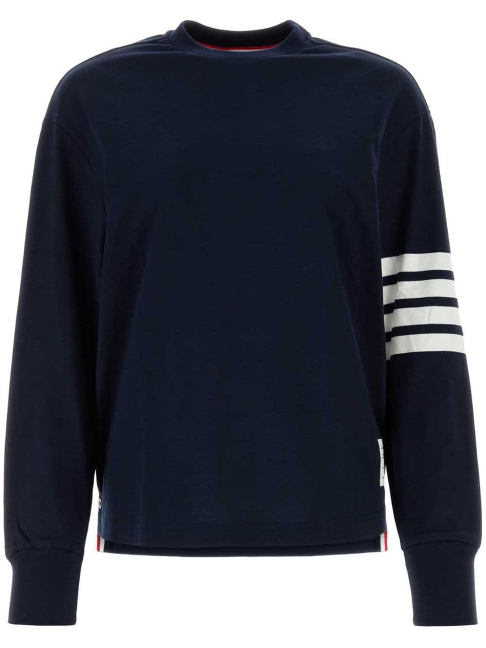 Thom Browne 4-Bar crew-neck sweatshirt - Blue von Thom Browne