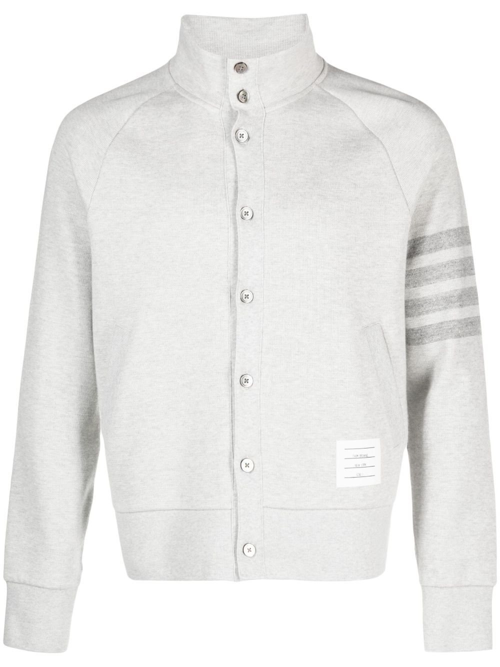 Thom Browne 4-Bar double-face sweatshirt - Grey von Thom Browne