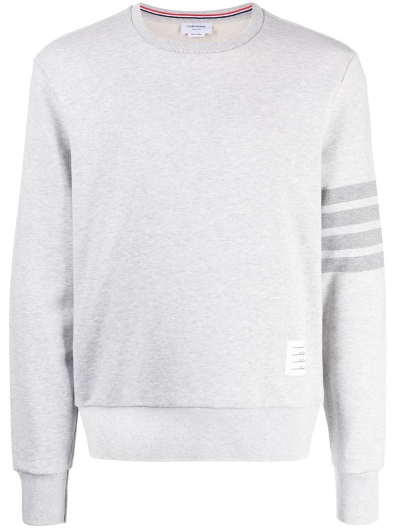 Thom Browne 4-Bar motif sweatshirt - Grey von Thom Browne