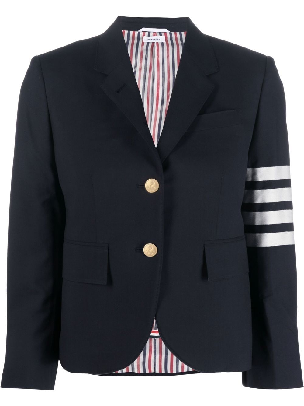 Thom Browne 4-Bar single-breasted blazer - Blue von Thom Browne