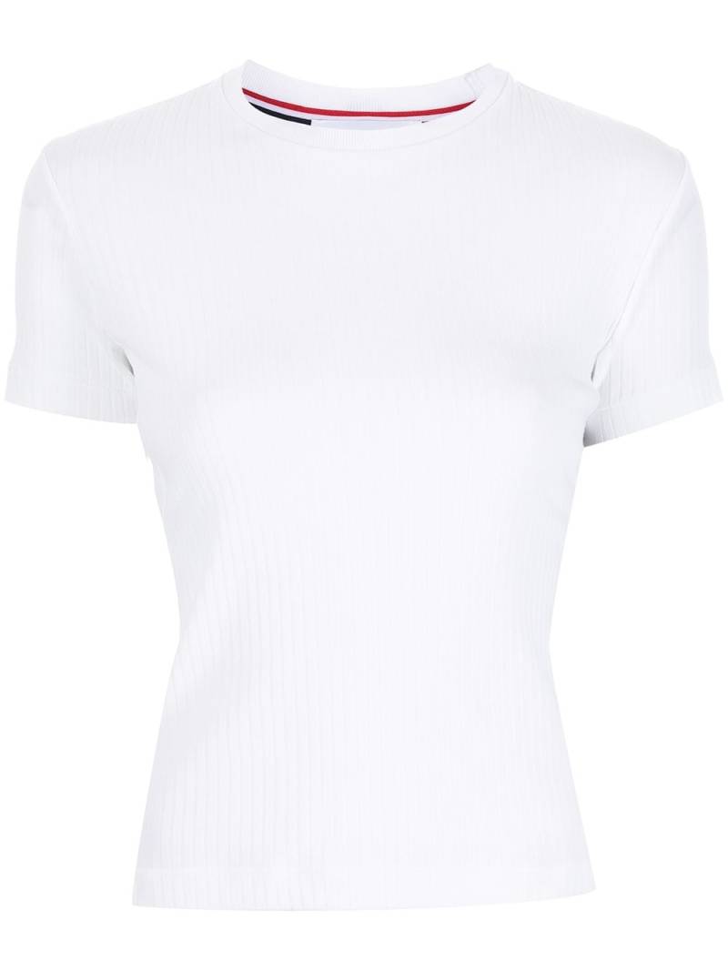 Thom Browne 4-Bar stripe T-shirt - White von Thom Browne