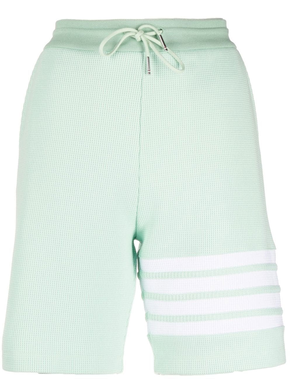 Thom Browne 4-bar stripe shorts - Green von Thom Browne