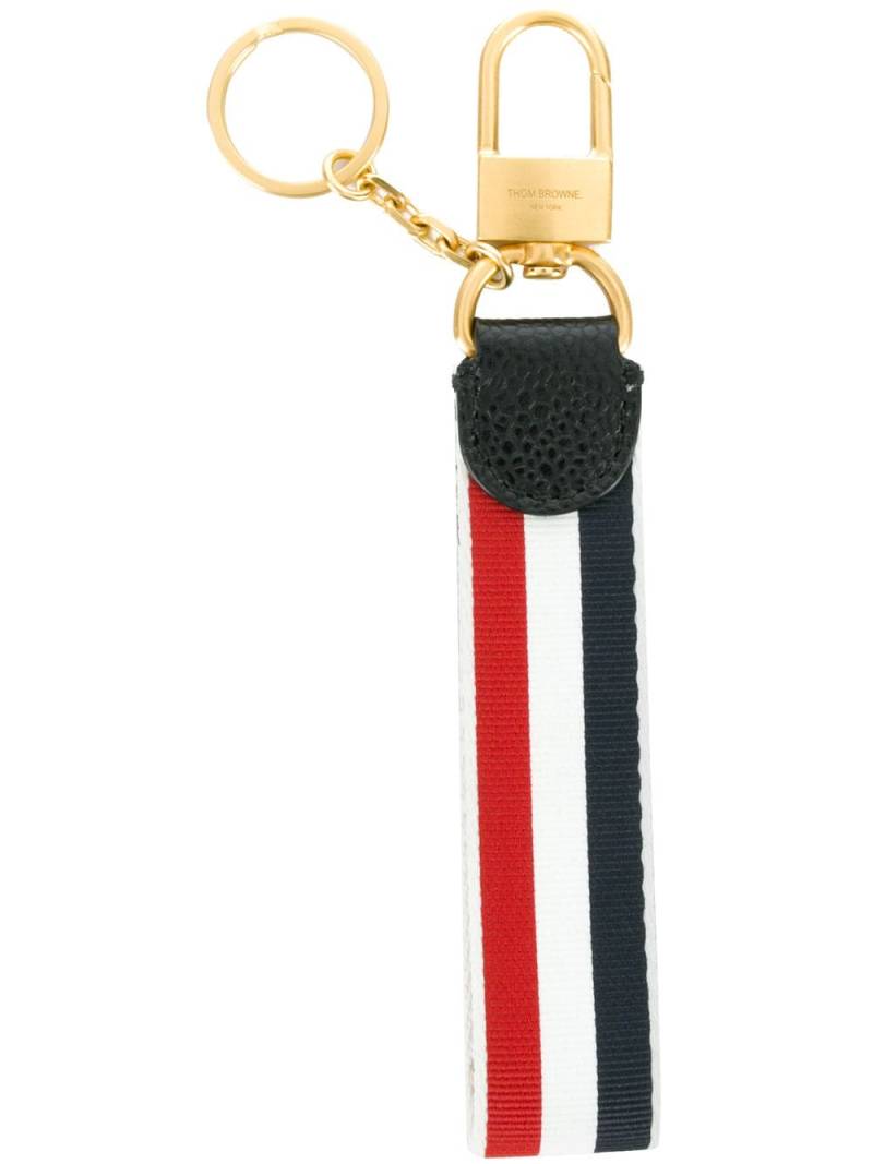 Thom Browne Brass Twill-edged Keyring - Multicolour von Thom Browne