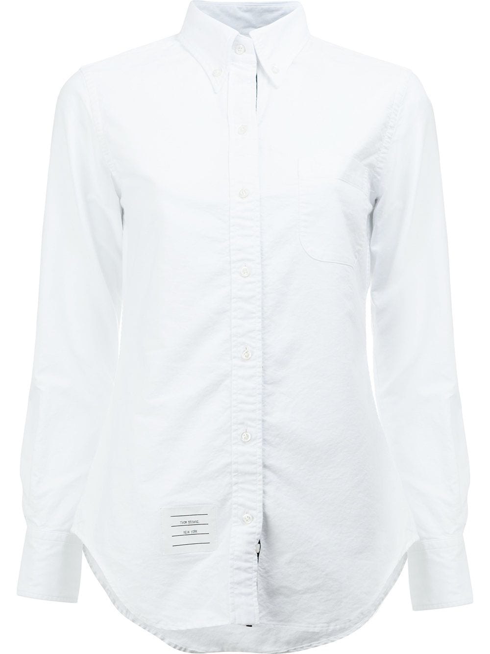 Thom Browne button-down cotton shirt - White von Thom Browne