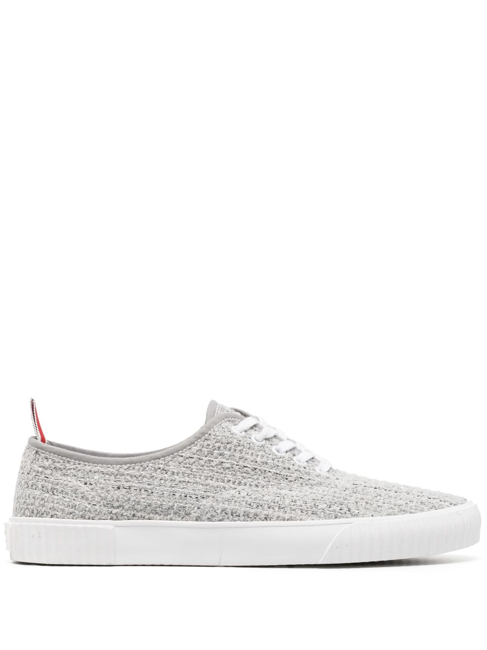 Thom Browne Heritage tweed low-top sneakers - Grey von Thom Browne