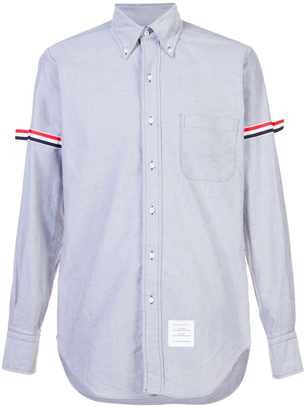 Thom Browne Grosgrain Armband Oxford Shirt - Blue von Thom Browne