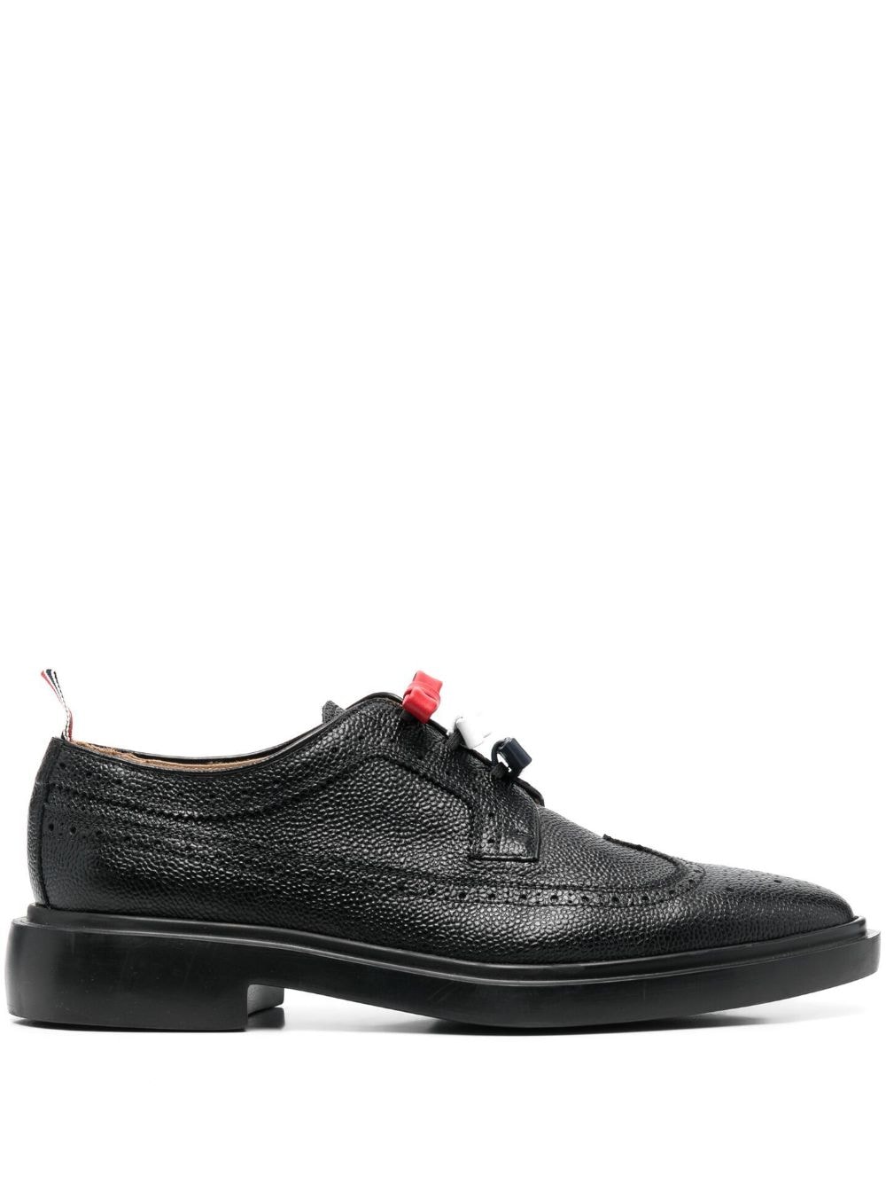 Thom Browne RWB bow-embellished brogues - Black von Thom Browne