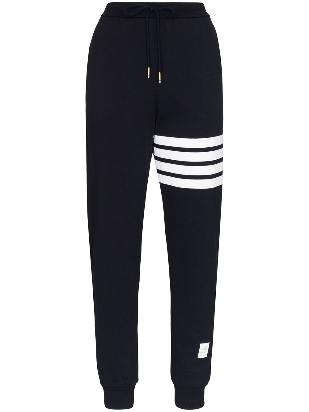 Thom Browne 4-bar classic cotton sweatpants - Blue von Thom Browne