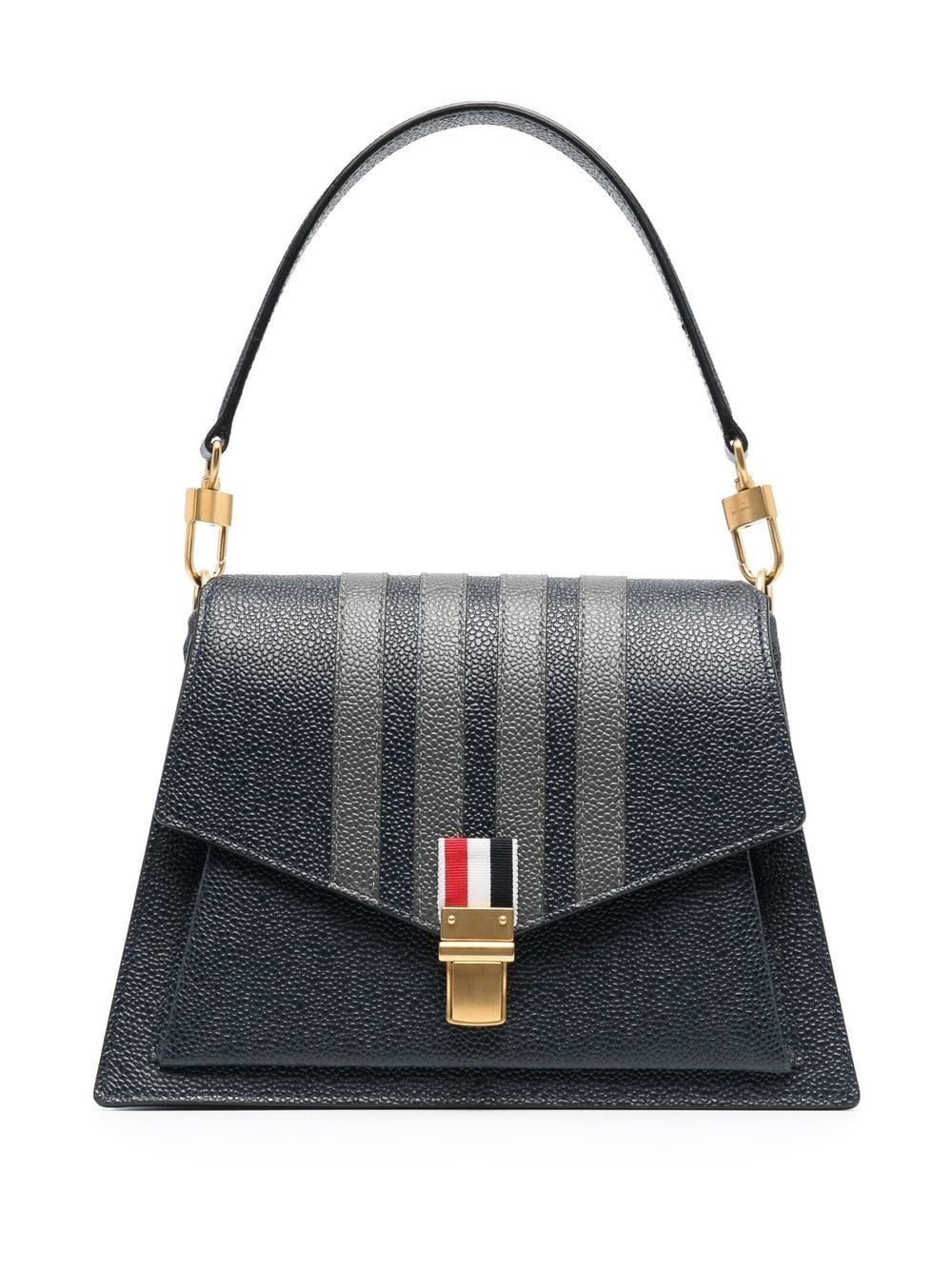 Thom Browne Trapeze 4-Bar tote bag - Blue von Thom Browne