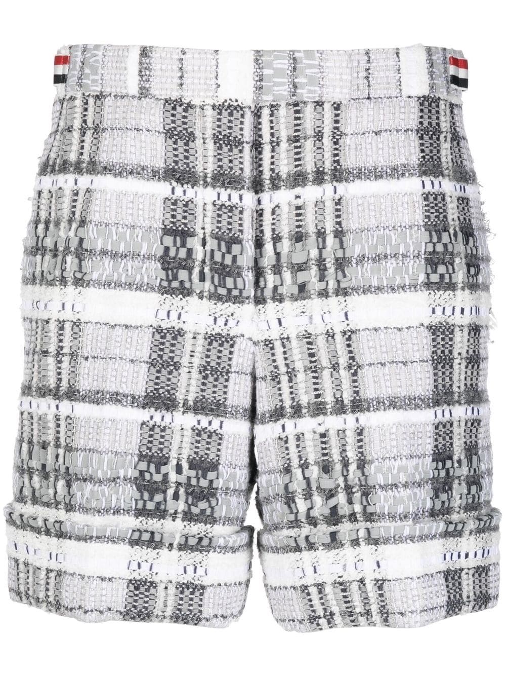Thom Browne checked tweed shorts - Grey von Thom Browne