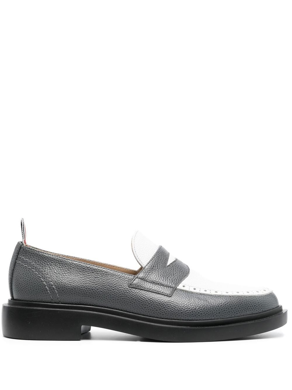 Thom Browne classic lightweight penny loafers - Grey von Thom Browne
