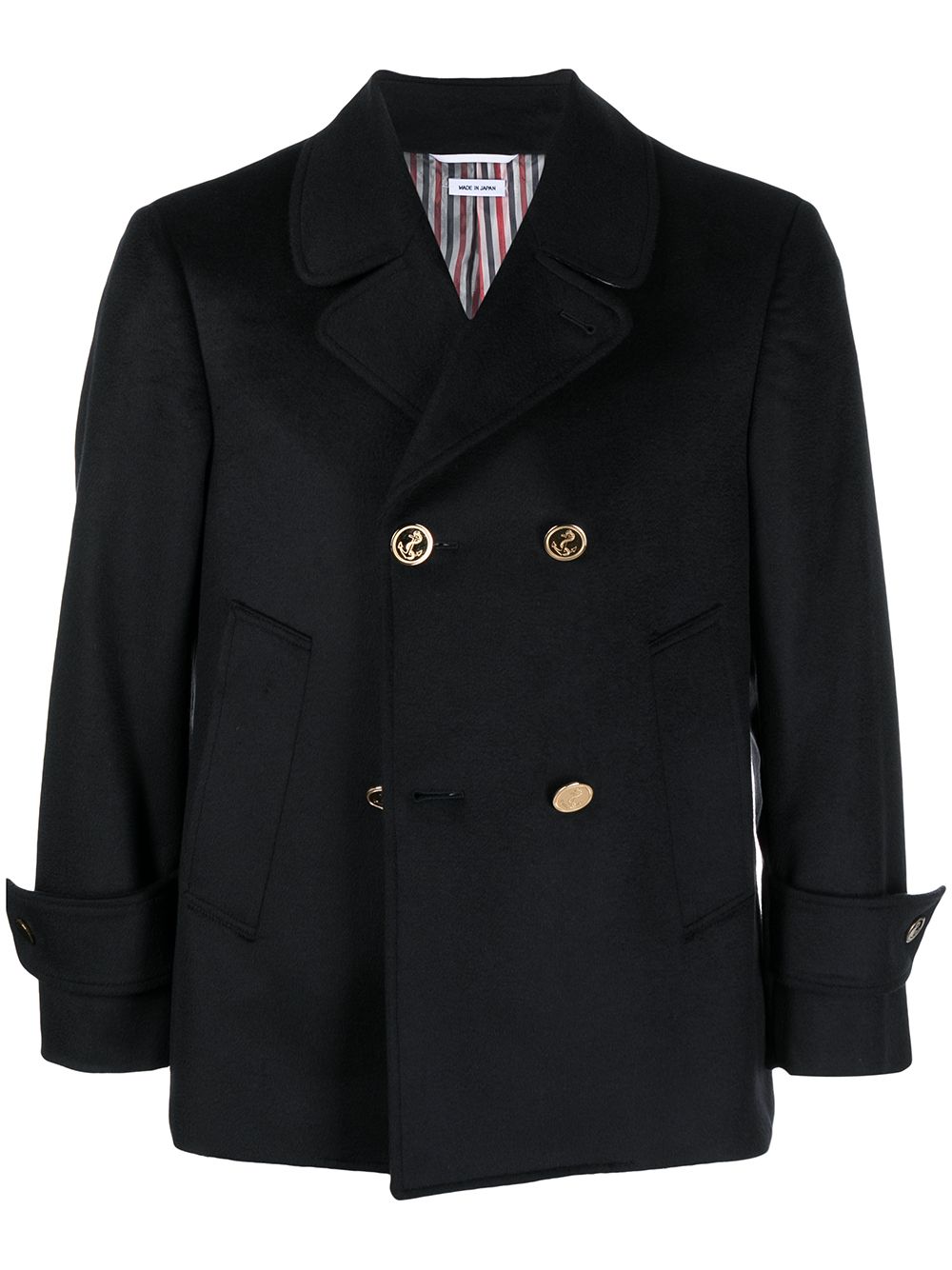 Thom Browne double-breasted cashmere blazer - Blue von Thom Browne