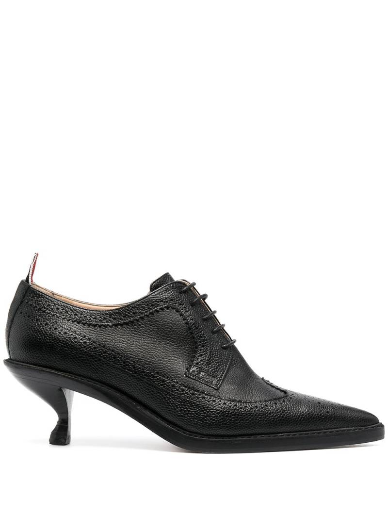 Thom Browne longwing brogues with sculpted heel - Black von Thom Browne