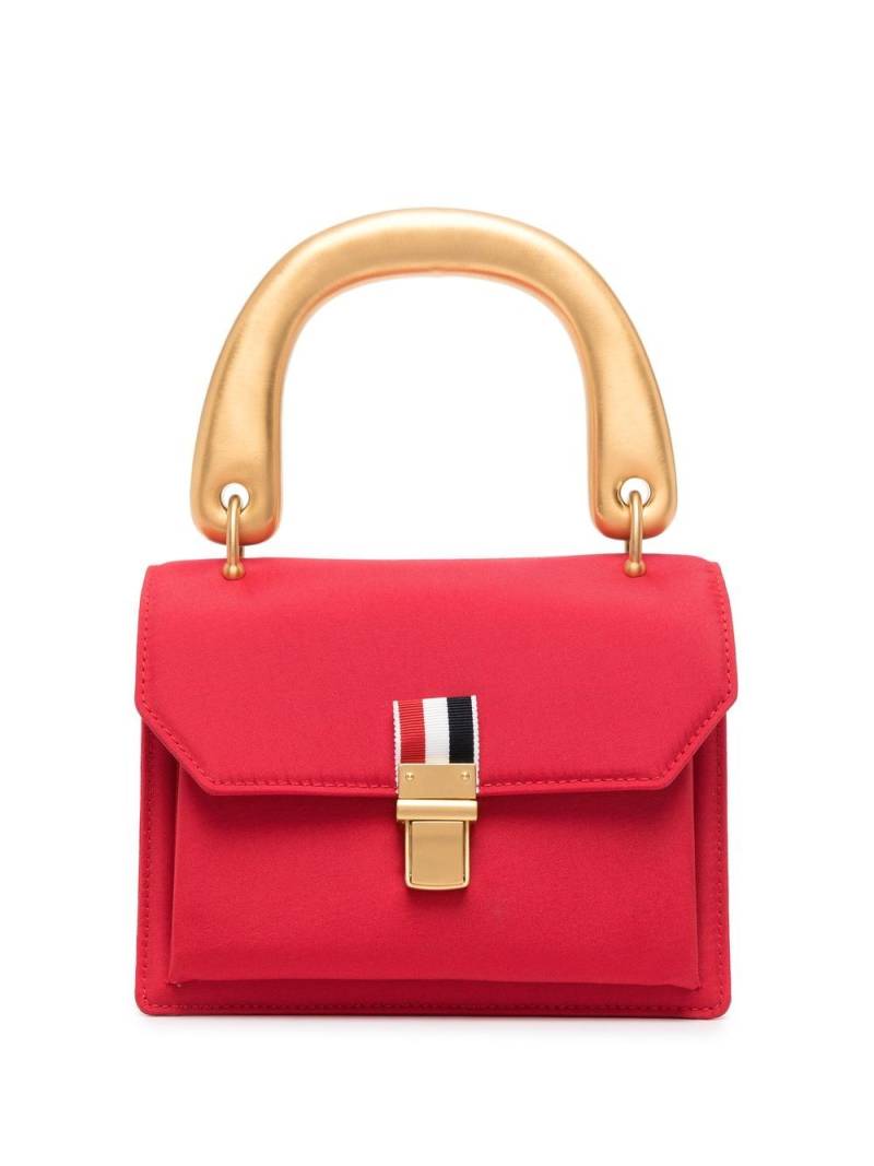 Thom Browne metal-handle mini bag - Red von Thom Browne