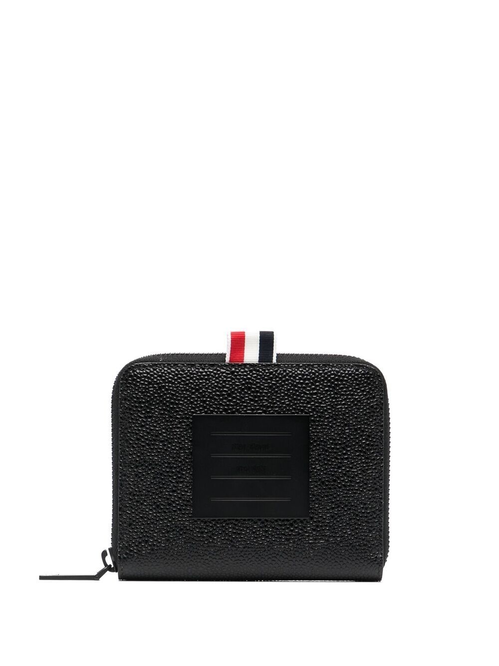 Thom Browne short zip wallet - Black von Thom Browne