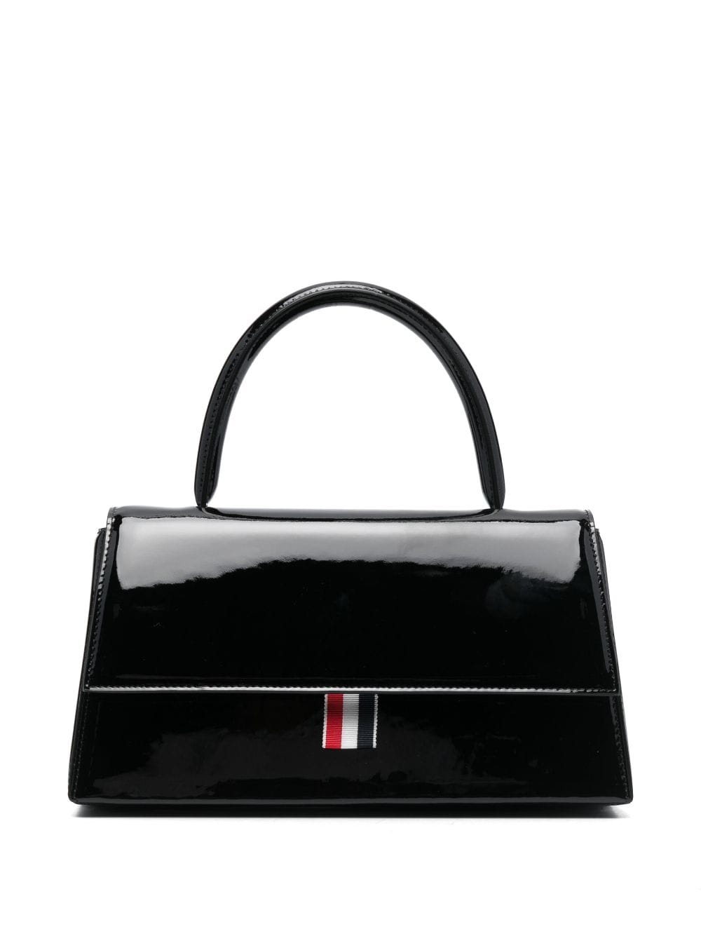 Thom Browne signature-Web detail handbag - Black von Thom Browne