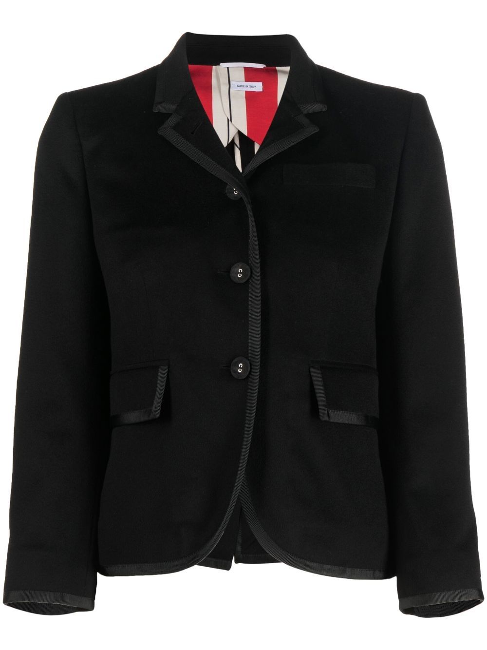 Thom Browne single-breasted blazer - Black von Thom Browne