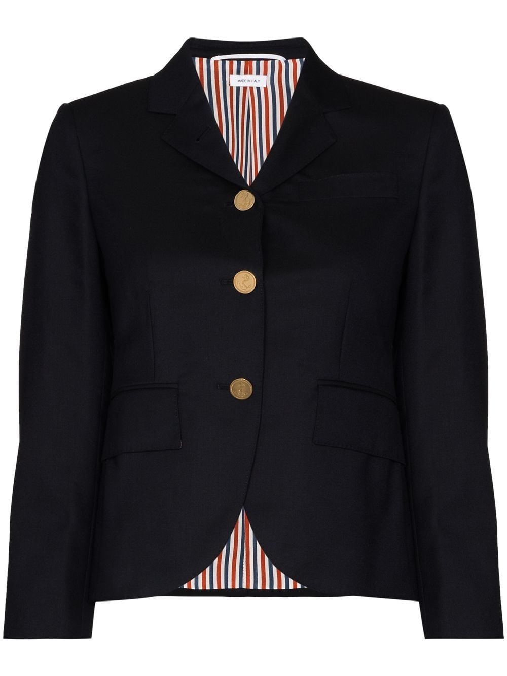 Thom Browne single breasted jacket - Blue von Thom Browne