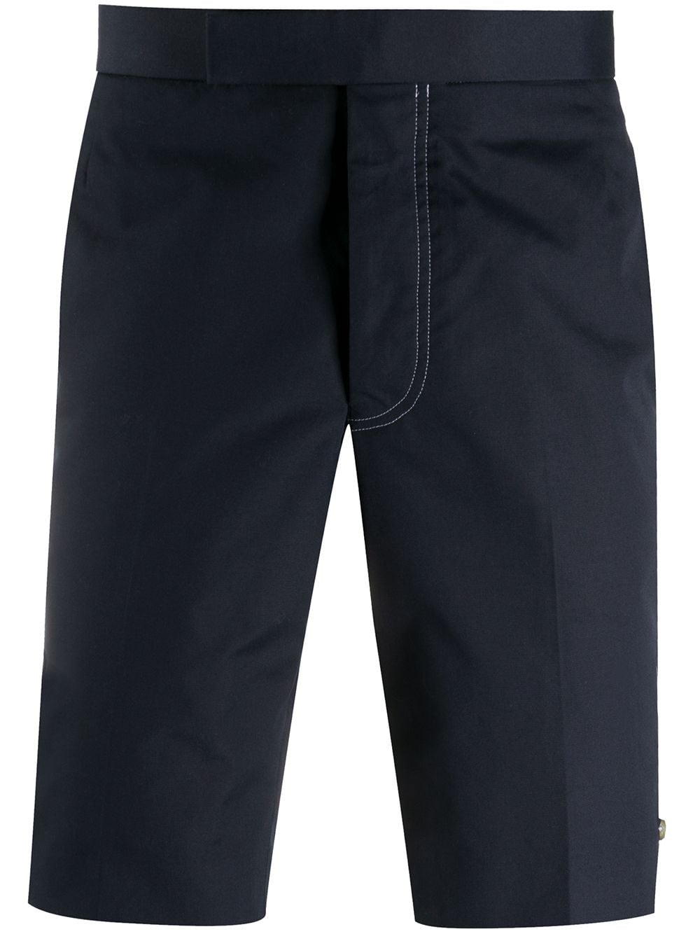 Thom Browne slim chino shorts - Blue von Thom Browne