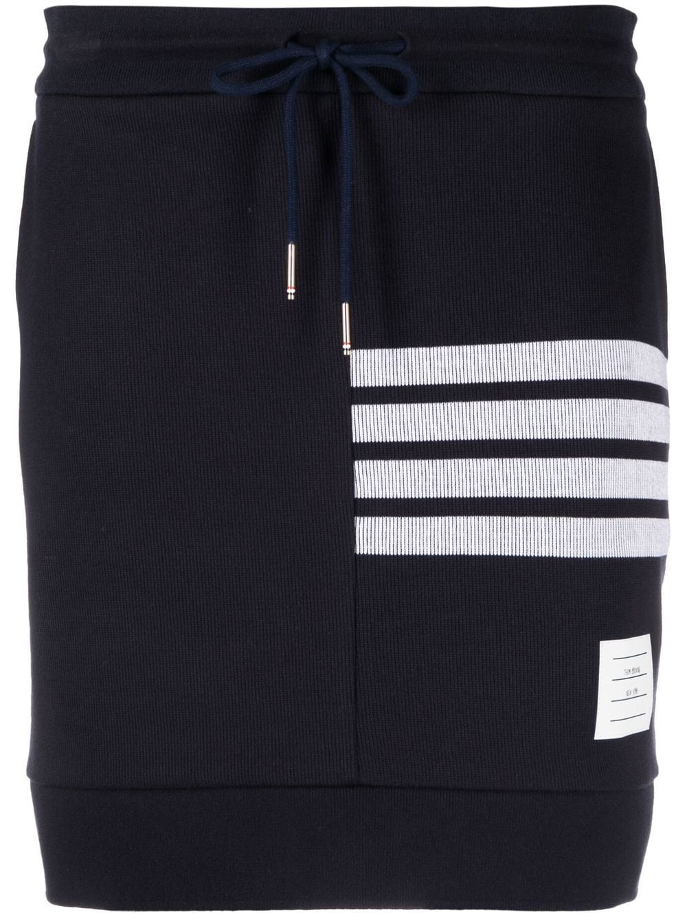 Thom Browne 4-Bar stripe miniskirt - Blue von Thom Browne