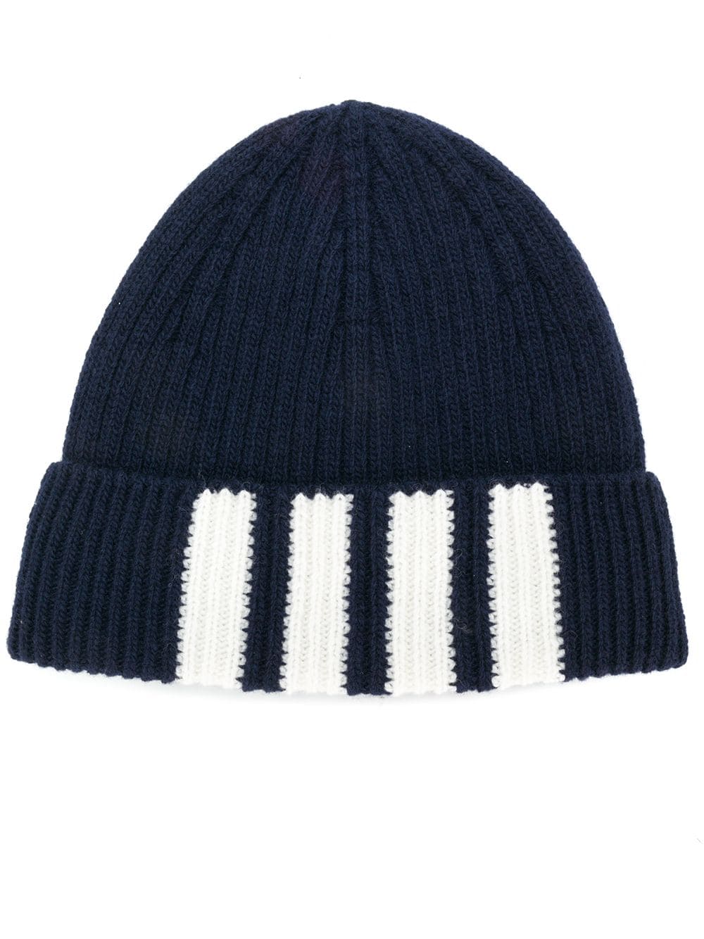 Thom Browne striped beanie - Blue von Thom Browne