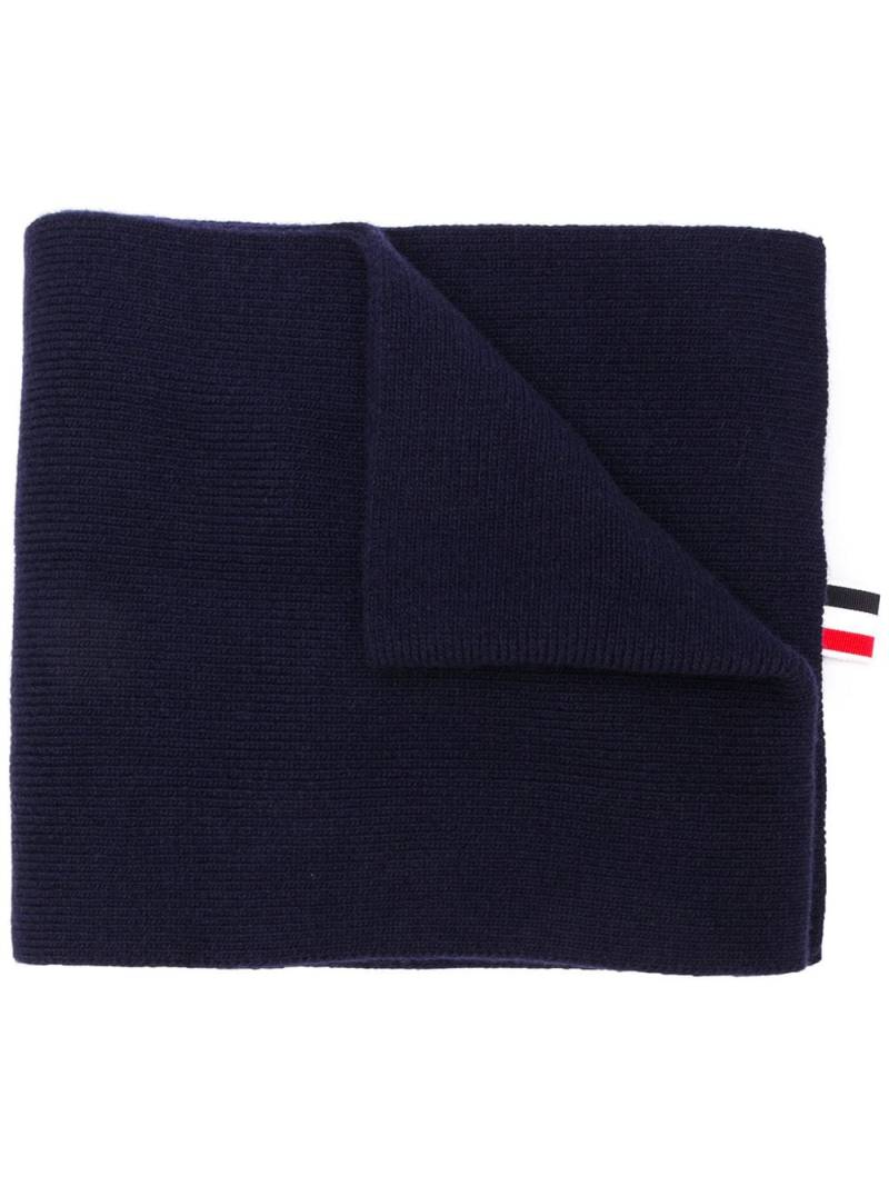 Thom Browne striped scarf - Blue von Thom Browne