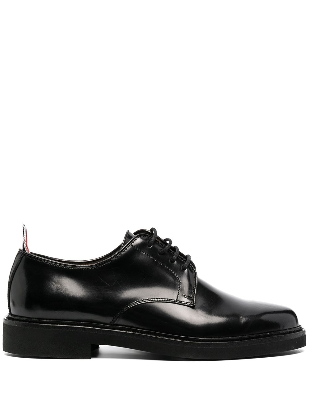 Thom Browne uniform lace-up loafers - Black von Thom Browne