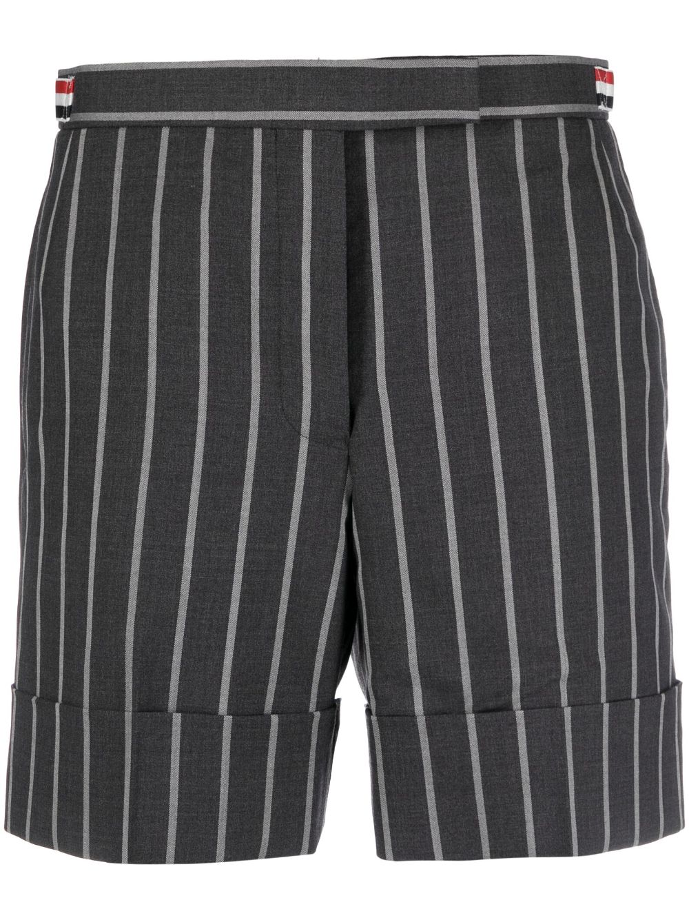 Thom Browne wool striped shorts - Grey von Thom Browne