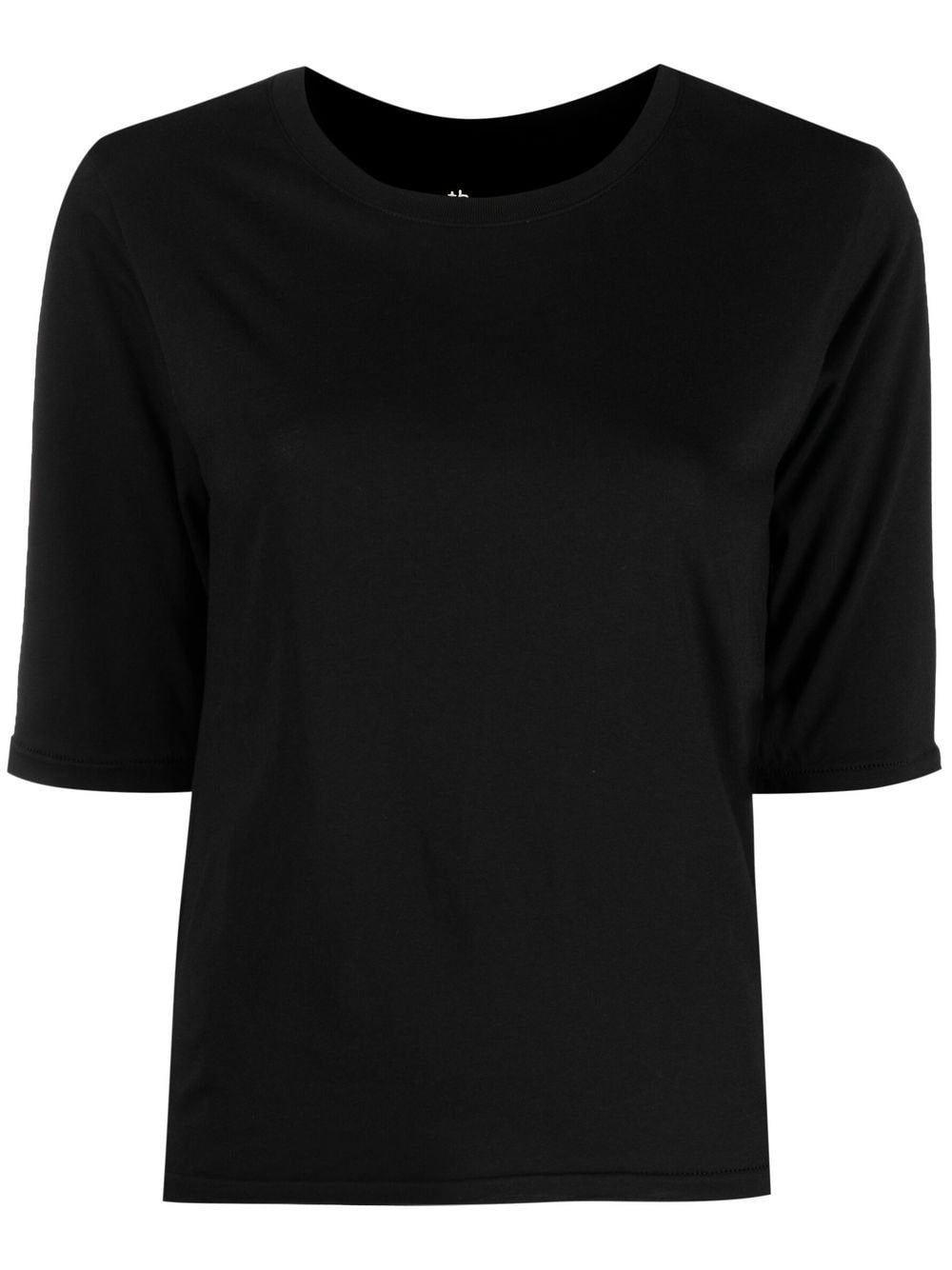 Thom Krom round neck cotton T-shirt - Black von Thom Krom