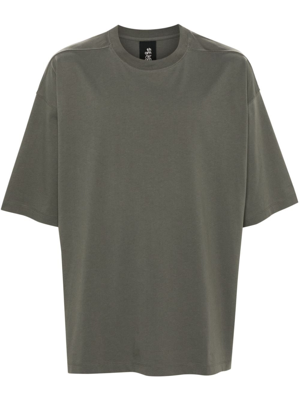 Thom Krom crew-neck cotton T-shirt - Green von Thom Krom