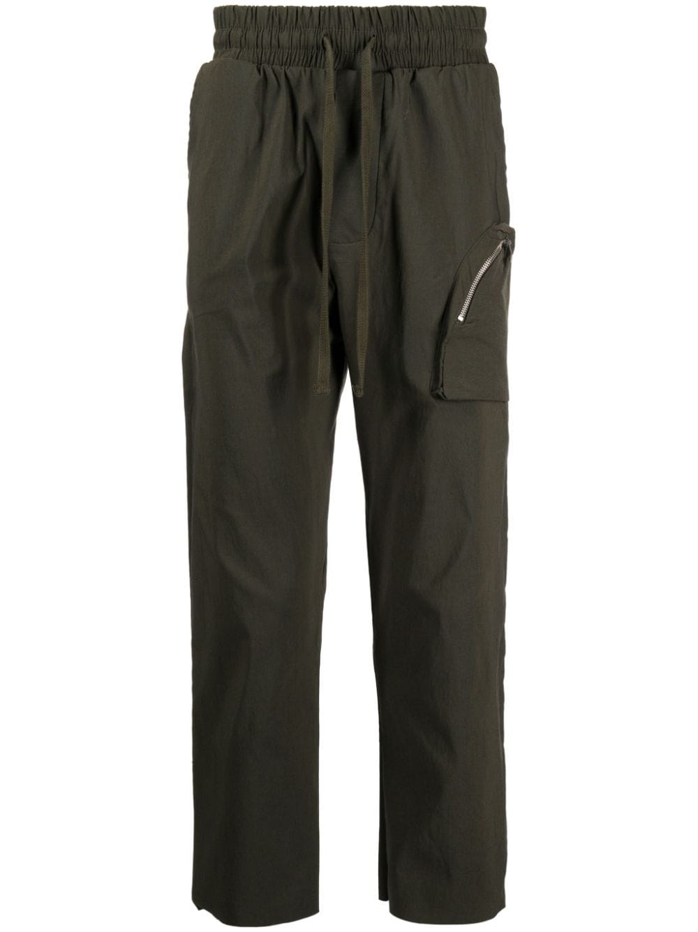 Thom Krom drawstring-waistband track pants - Green von Thom Krom