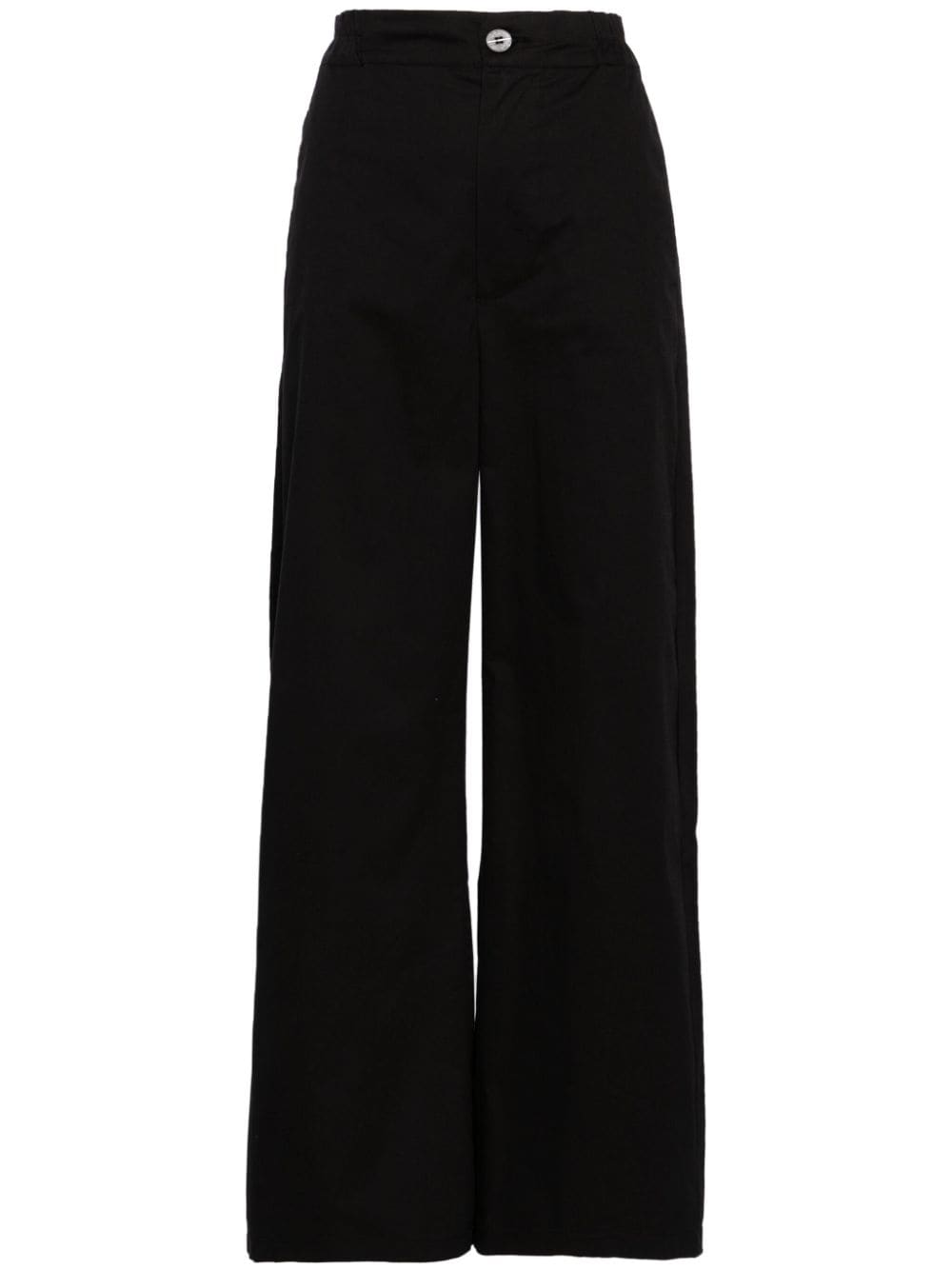 Thom Krom elasticated-waistband straight trousers - Black von Thom Krom