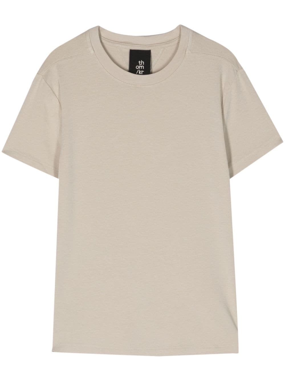 Thom Krom panelled fine-knit T-shirt - Neutrals von Thom Krom