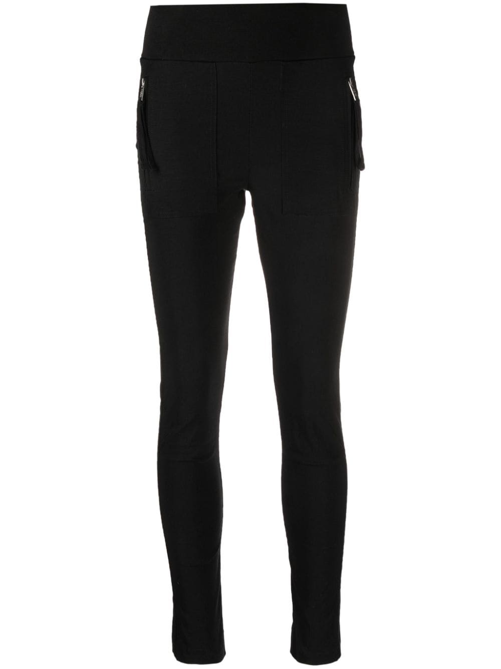 Thom Krom zip-pocket high-waisted leggings - Black von Thom Krom