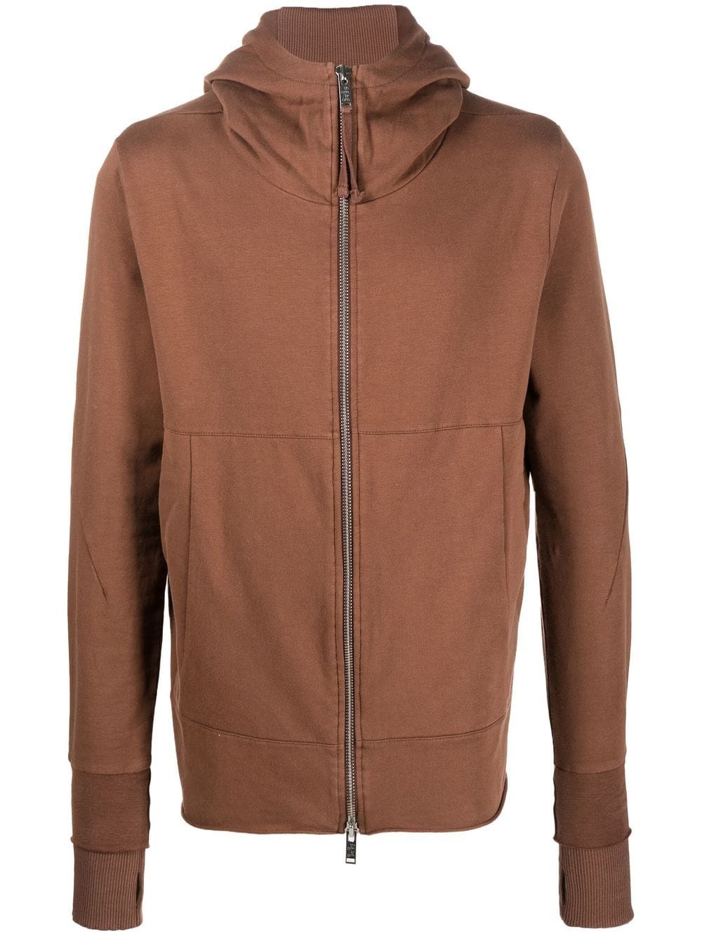 Thom Krom zip-up long-sleeved hoodie - Brown von Thom Krom