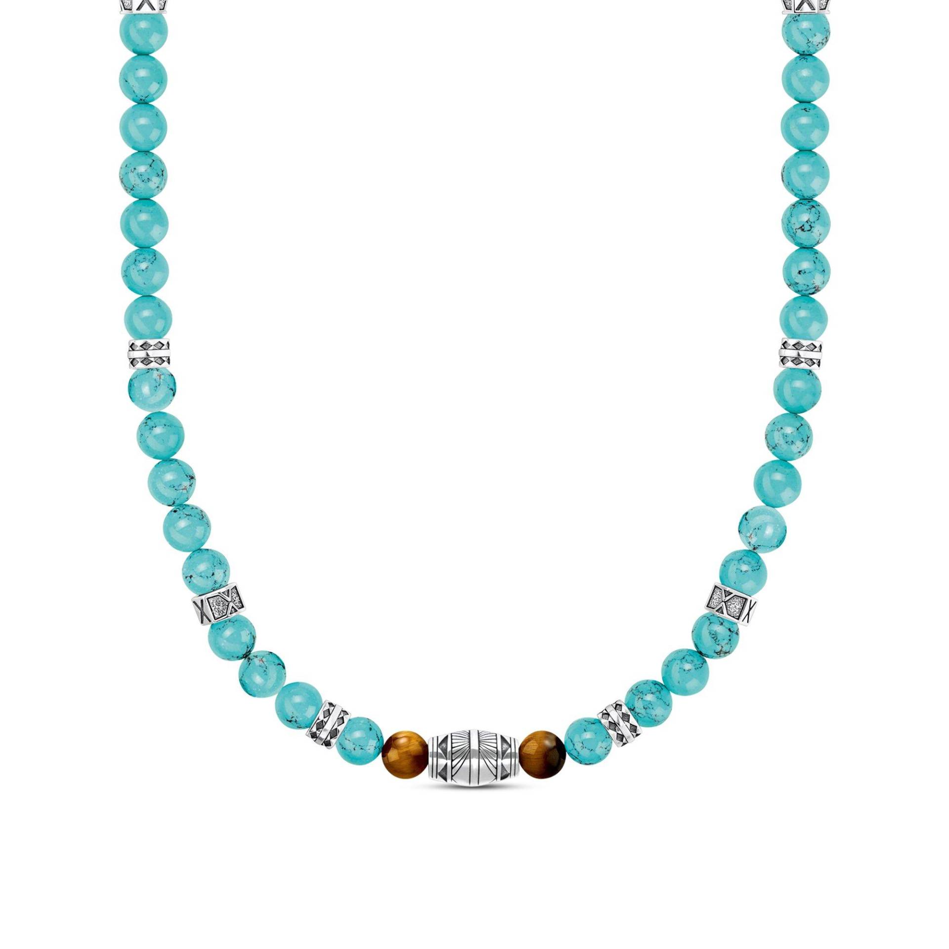 Halskette Damen Türkisblau 50 CM von Thomas Sabo