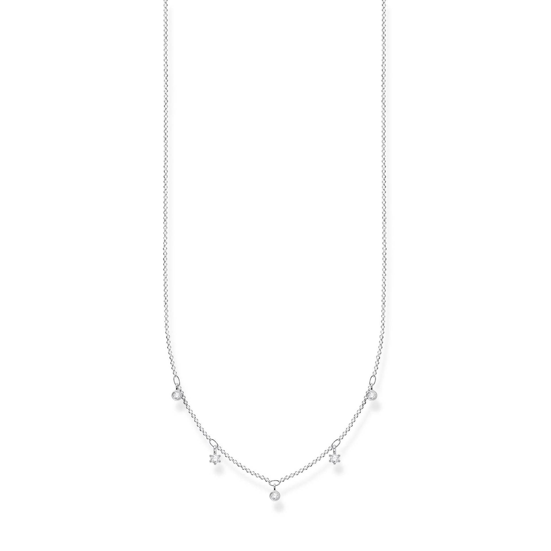 Halsschmuck Damen Weiss 45cm von Thomas Sabo