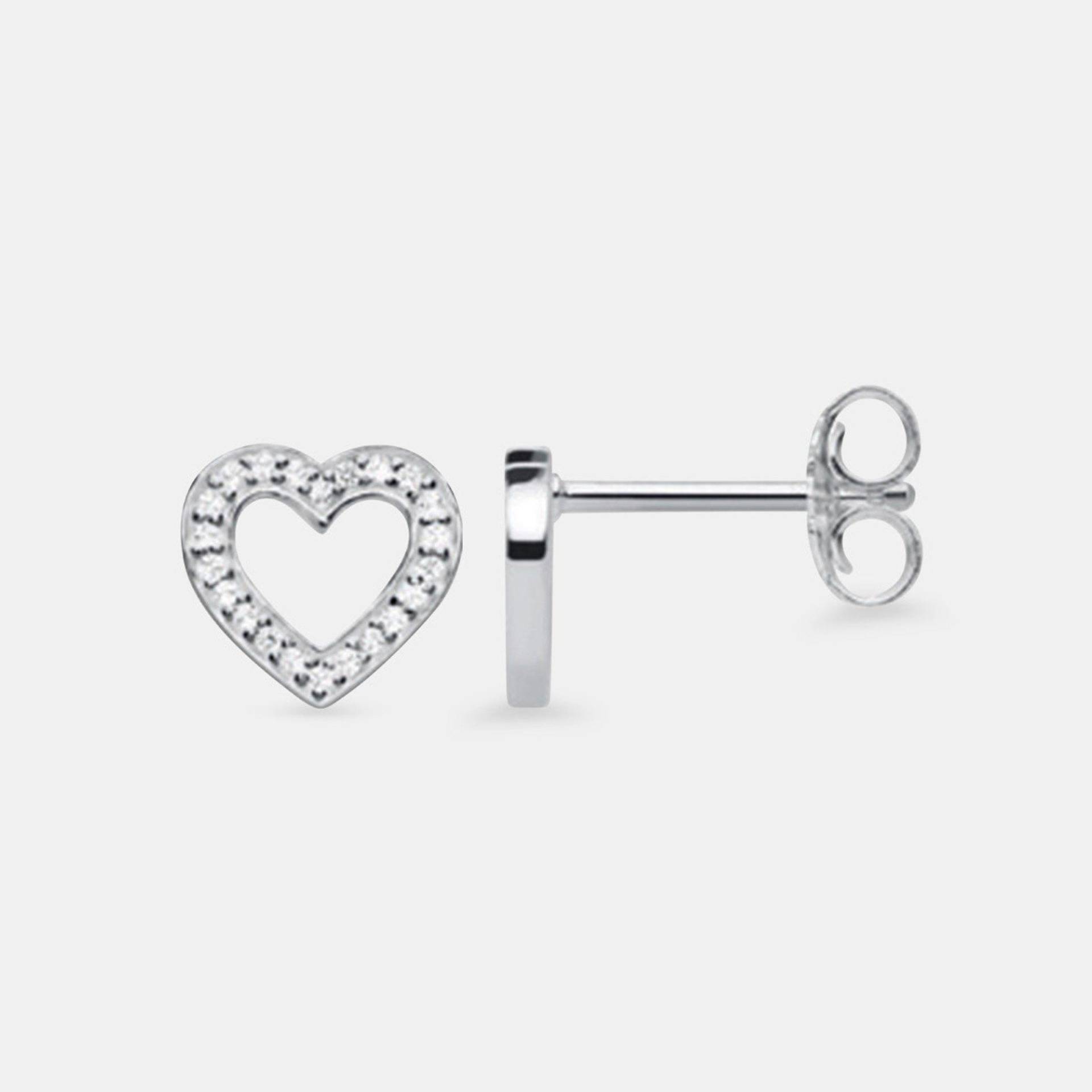 Ohrstecker Damen Silberfarben ONE SIZE von Thomas Sabo