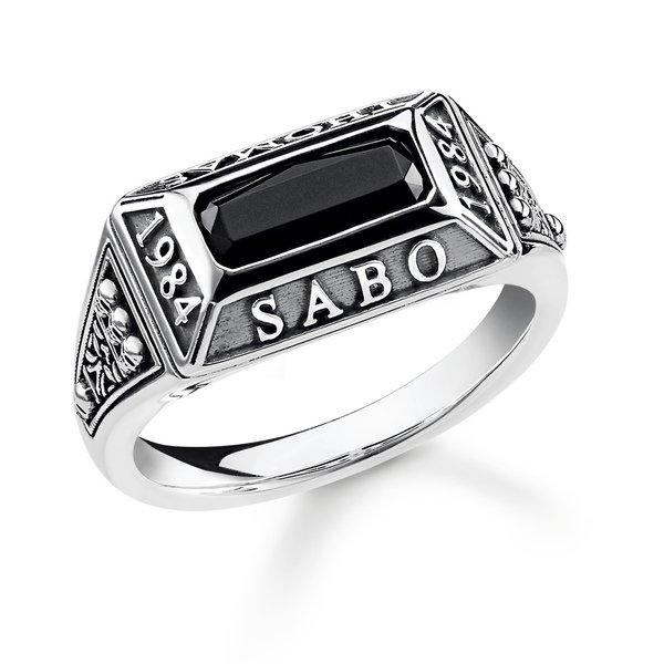 Ring Damen Black 58 von Thomas Sabo