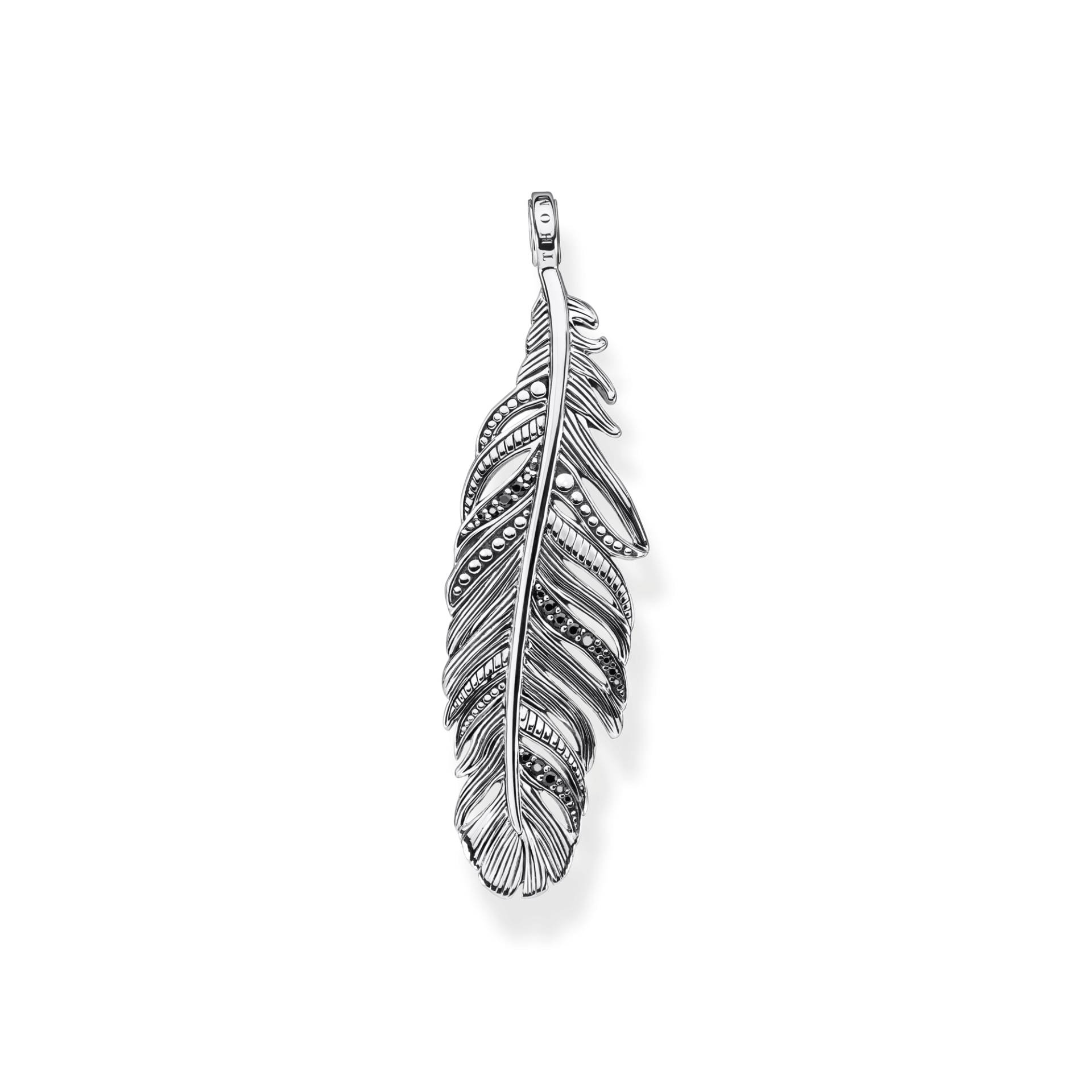 Thomas Sabo Anhänger Feder schwarz PE884-643-11 von Thomas Sabo