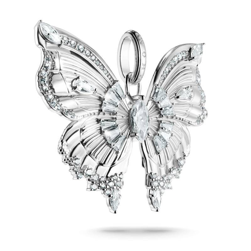 Thomas Sabo Anhänger Schmetterling Butterfly Paradise mit Steinen Silber weiß PE984-051-14 von Thomas Sabo