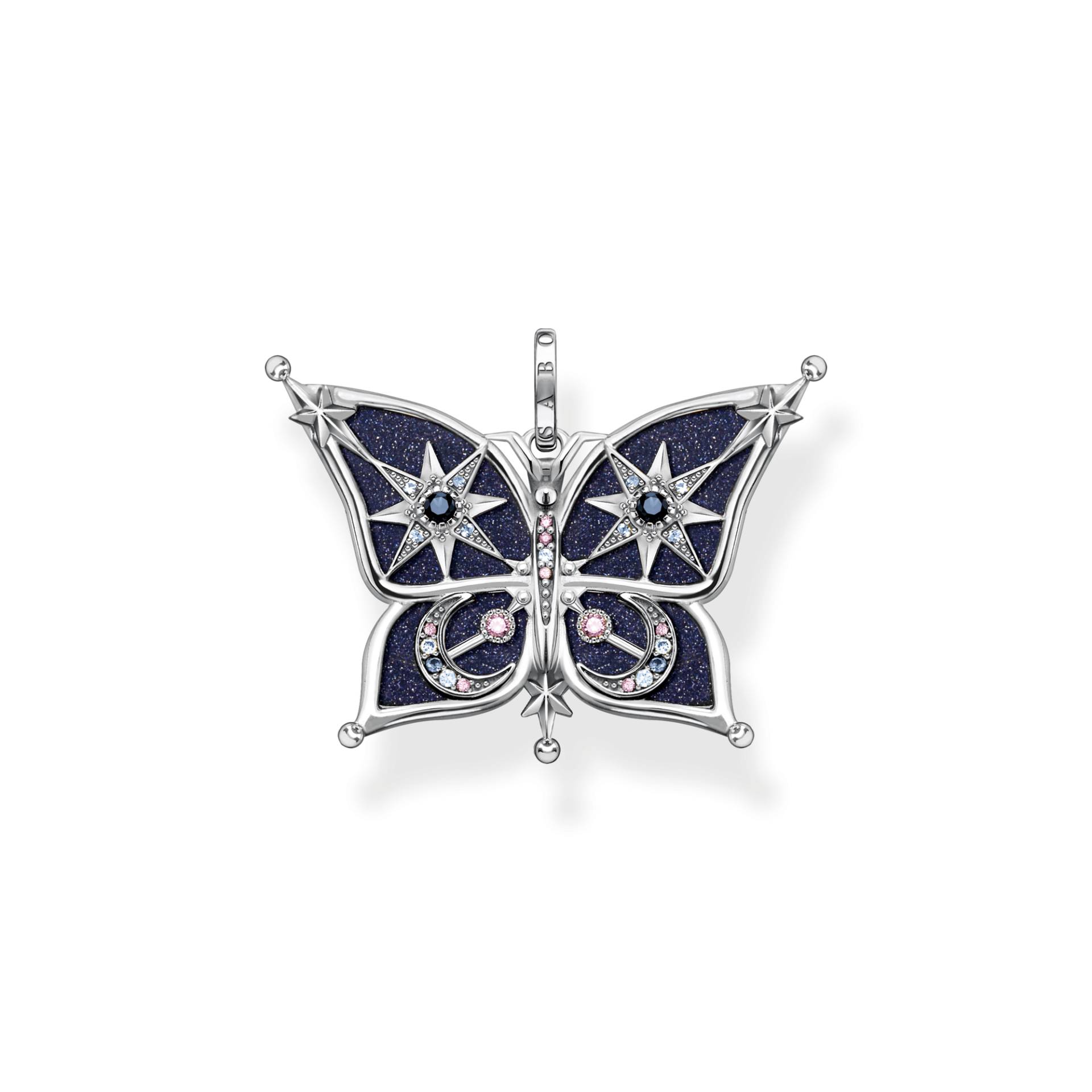 Thomas Sabo Anhänger Schmetterling Stern & Mond silber mehrfarbig PE929-945-7 von Thomas Sabo