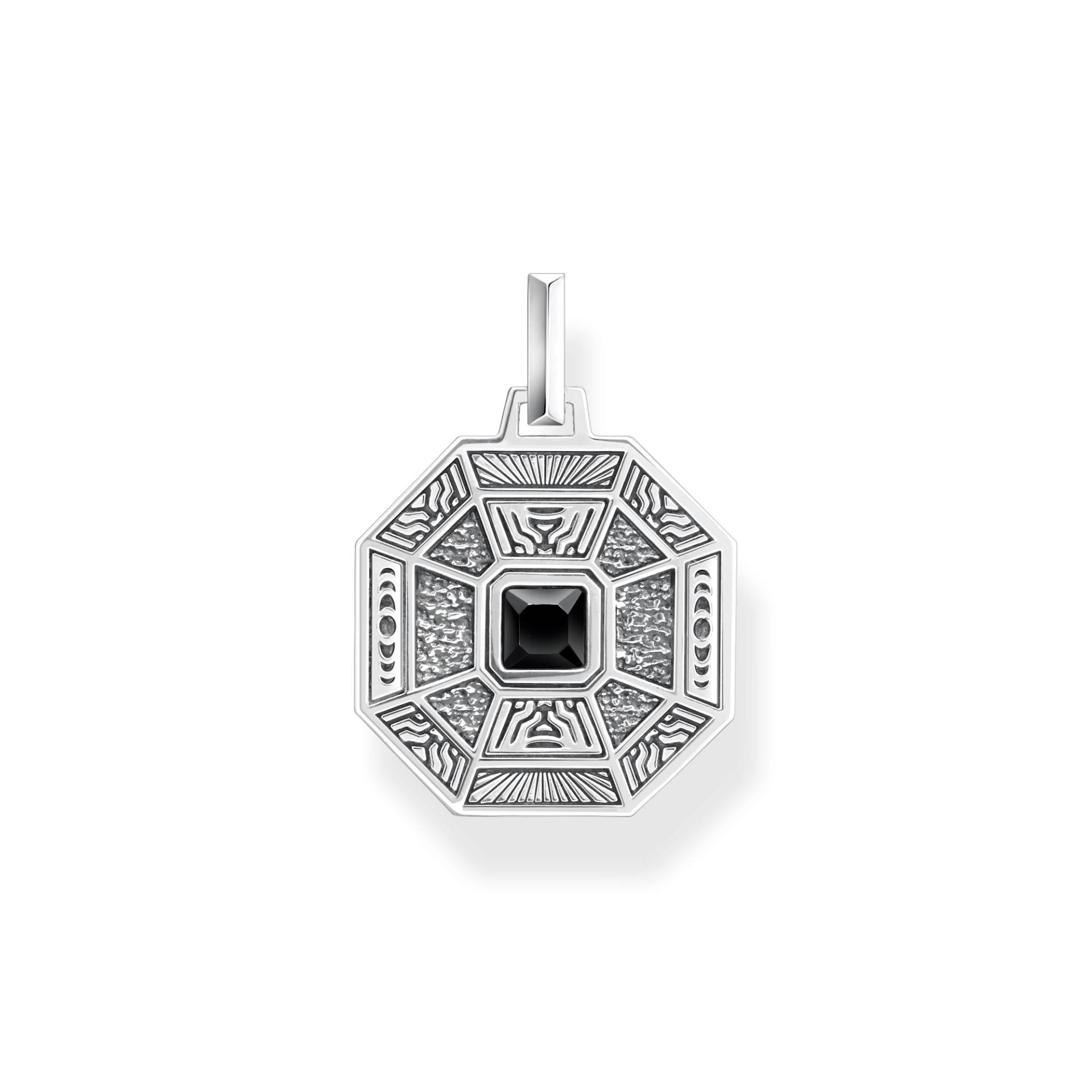 Thomas Sabo Anhänger Talisman mit schwarzem Onyx Silber schwarz PE950-507-11 von Thomas Sabo