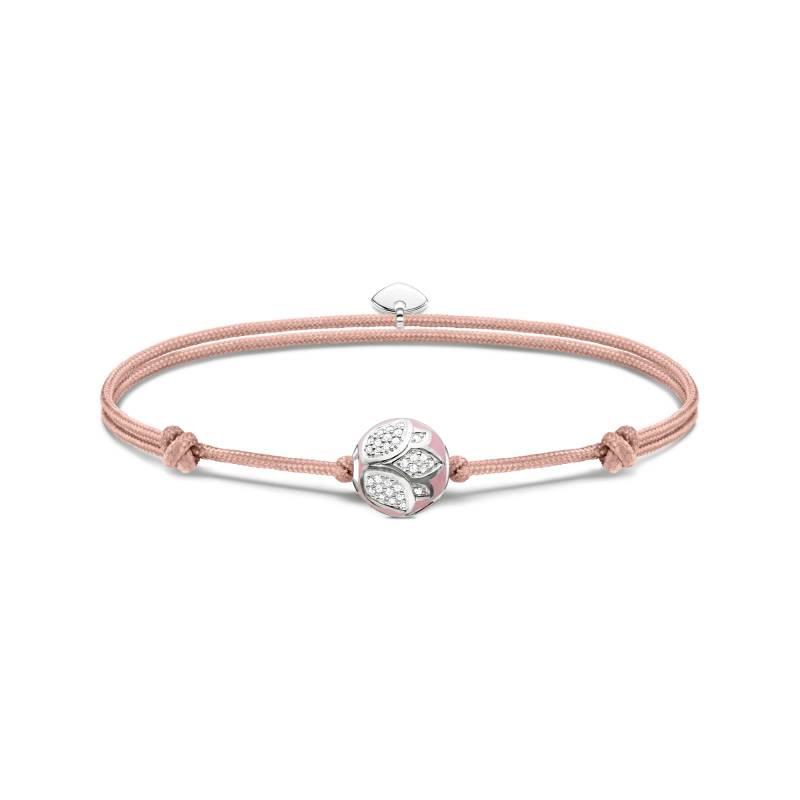 Thomas Sabo Armband Karma Secret mit rosa Lotusblüte Bead pink A2124-380-9-L22V von Thomas Sabo