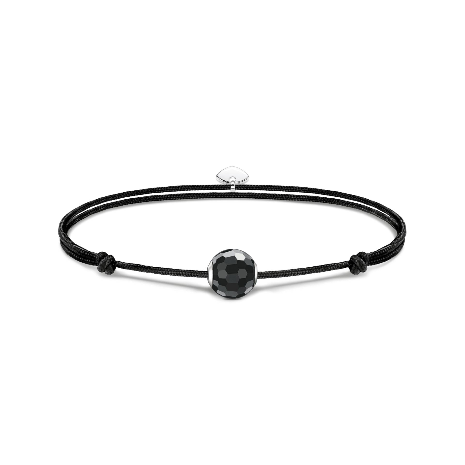 Thomas Sabo Armband Karma Secret mit schwarzem Obsidian Bead schwarz A2103-172-11-L22V von Thomas Sabo